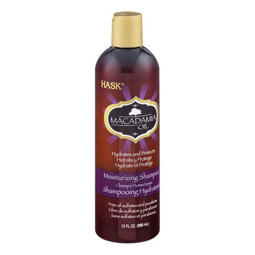 Hask Macadamia Oil Moisturizing Hair Repair Shampoo - 12 Oz